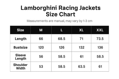 F1 Jacket Lamborghini Racing Jacket