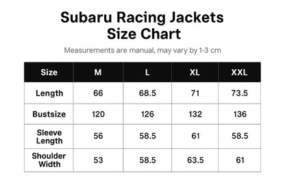 F1 Jacket Subaru Racing Jacket
